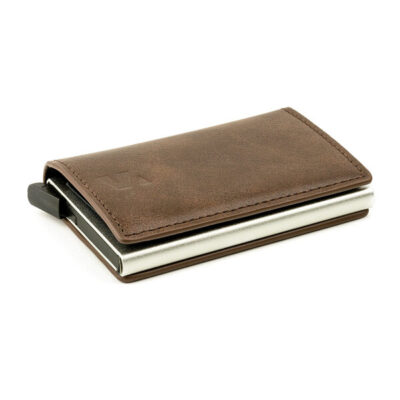 Kaarditasku KT001 Elevated Slim - Chocolate Brown