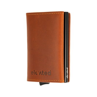 Kaarditasku KT004 Elevated Plus 2.0 Brown otse vaates