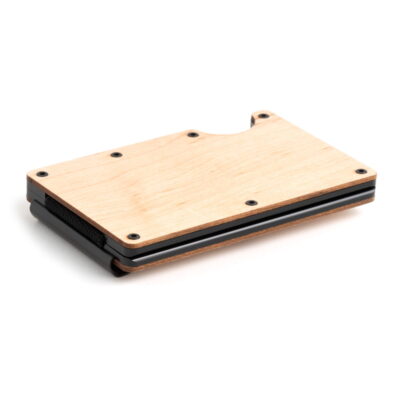 Puidust Kaarditasku Elevated Timber KT005 clip maple esimene-külg