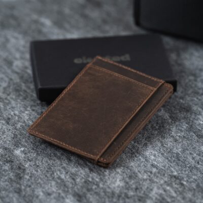 KT007 – Kaarditasku Elevated Minimal - Chocolate Brown tagumine pool