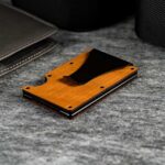 KT005 - Puidust kaarditasku - Copper Brown - ilma kaartideta