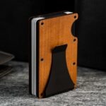 KT005 - Puidust kaarditasku - Copper Brown - ilma püsti kaartidega v2