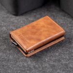Kaarditasku Elevated Plus 2.15 Copper Brown, suletud, nurga alt