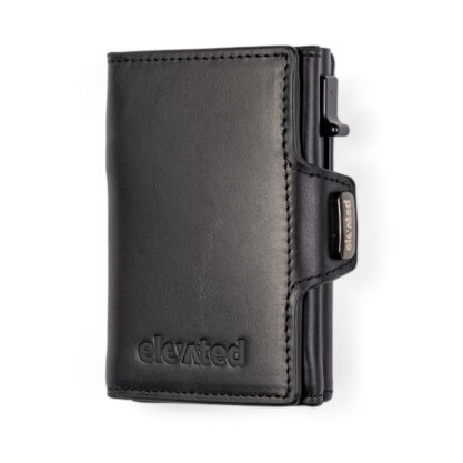 Kaarditasku Elevated Snap 1.0 Black valgel taustal